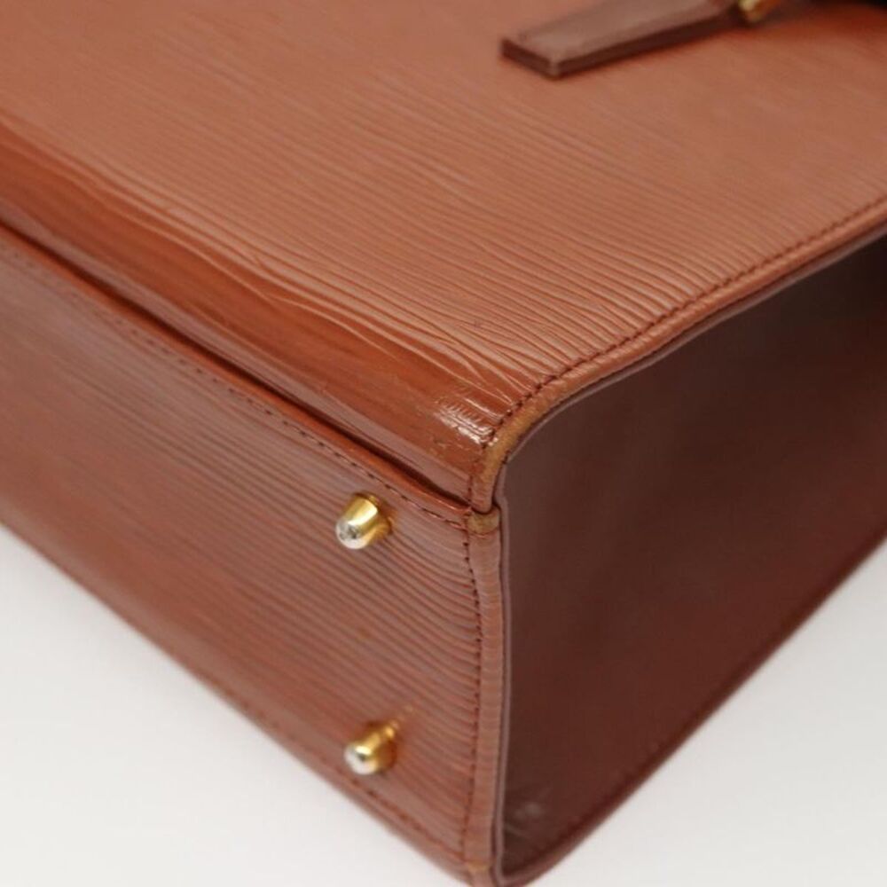 Valentino Garavani Brown Leather Shoulder Bag (Pre-Owned) - Picture 6 of 16